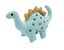 Tyrol -  Jouet Peluche Diplodocus en Coton Bio pour Chien - 21cm Indicateur image numéro 2