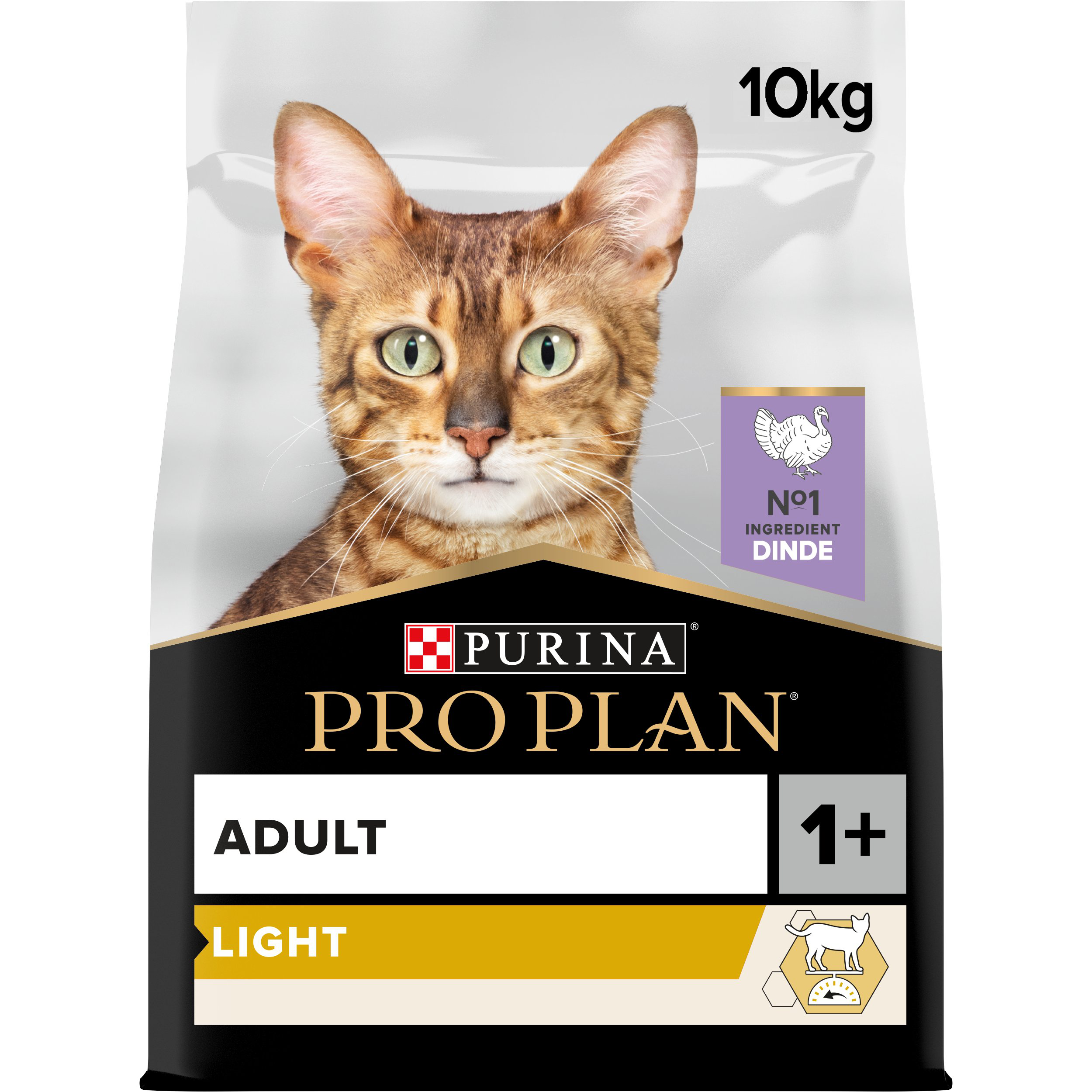 Pro Plan - Croquettes Light &agrave; la Dinde pour Chat Adulte - 10Kg Image num&eacute;ro 5