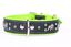 Yogipet - Collier Bulldog Cuir Crystal pour Chien Vert -T65 48/58cm Indicateur image numéro 2