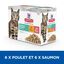 Hill's Science Plan - Adult Perfect Weight 12 Sachets Repas Pour Chat Poulet Et Saumon  - 12x85g Indicateur image numéro 2