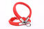 Yogipet - Harnais Cuir pour Chien Rouge - 40cm Indicateur image numéro 1