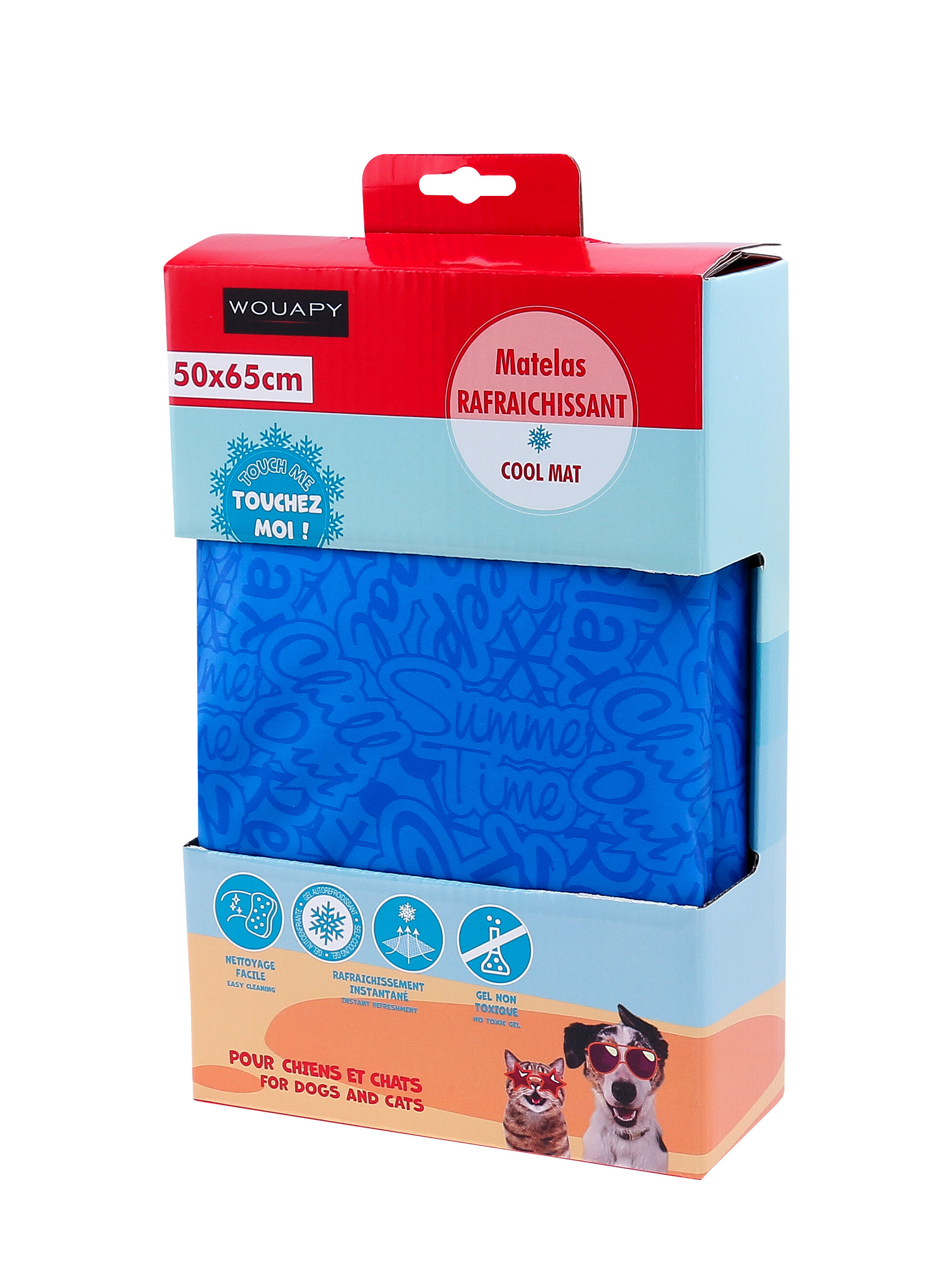 Wouapy - Matelas Rafraichissant pour Chiens - 40x65cm Image num&eacute;ro 1