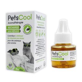 Anidev - Recharge Petscool Diffuseur Electrique Anti-Stress pour Animaux - 40ml Anidev - Recharge Petscool Diffuseur Electrique Anti-Stress pour Animaux - 40ml