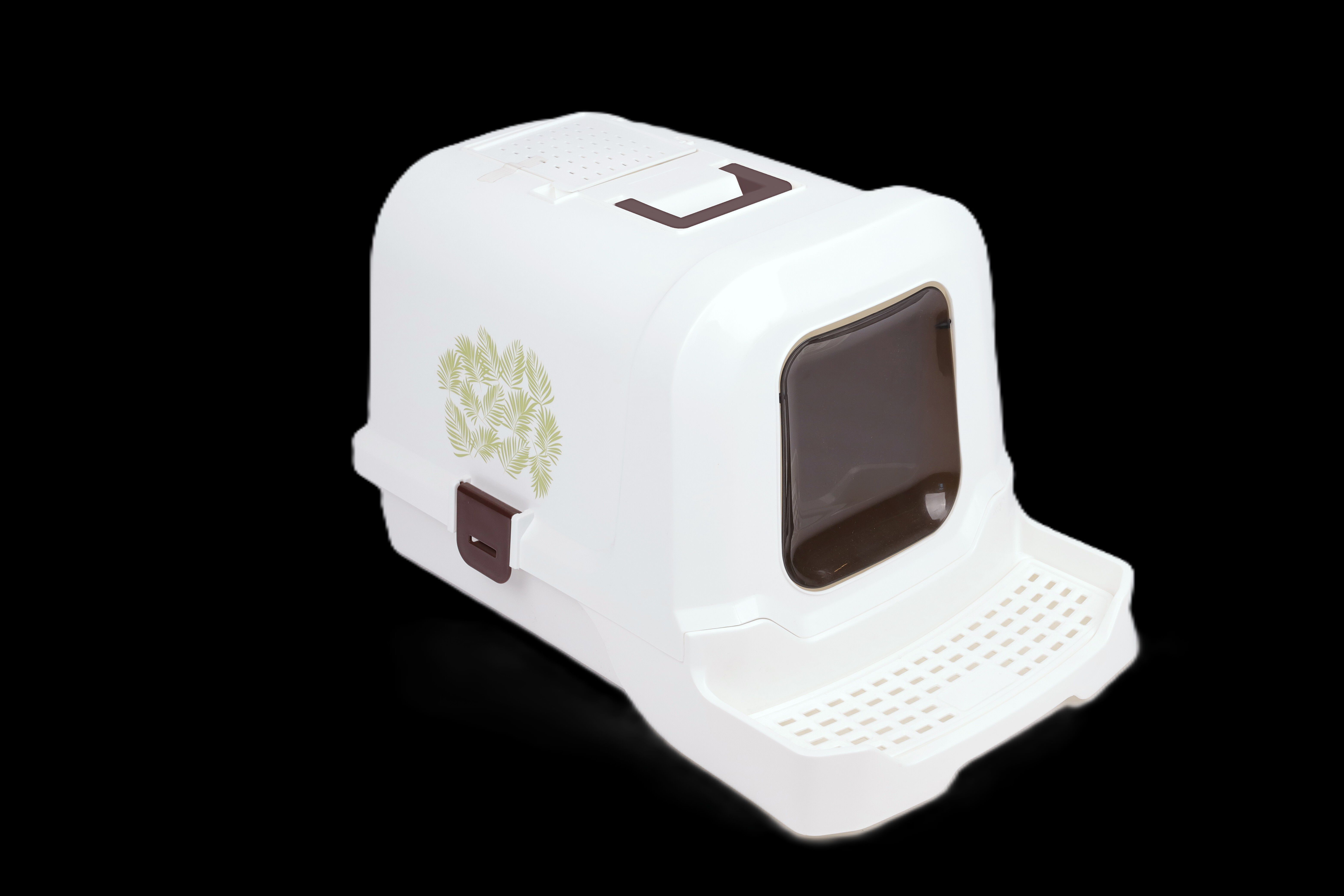 Nice Care - Maison de Toilette avec Tiroirs d'entretien pour Chats - 42x41x69cm Image num&eacute;ro 2