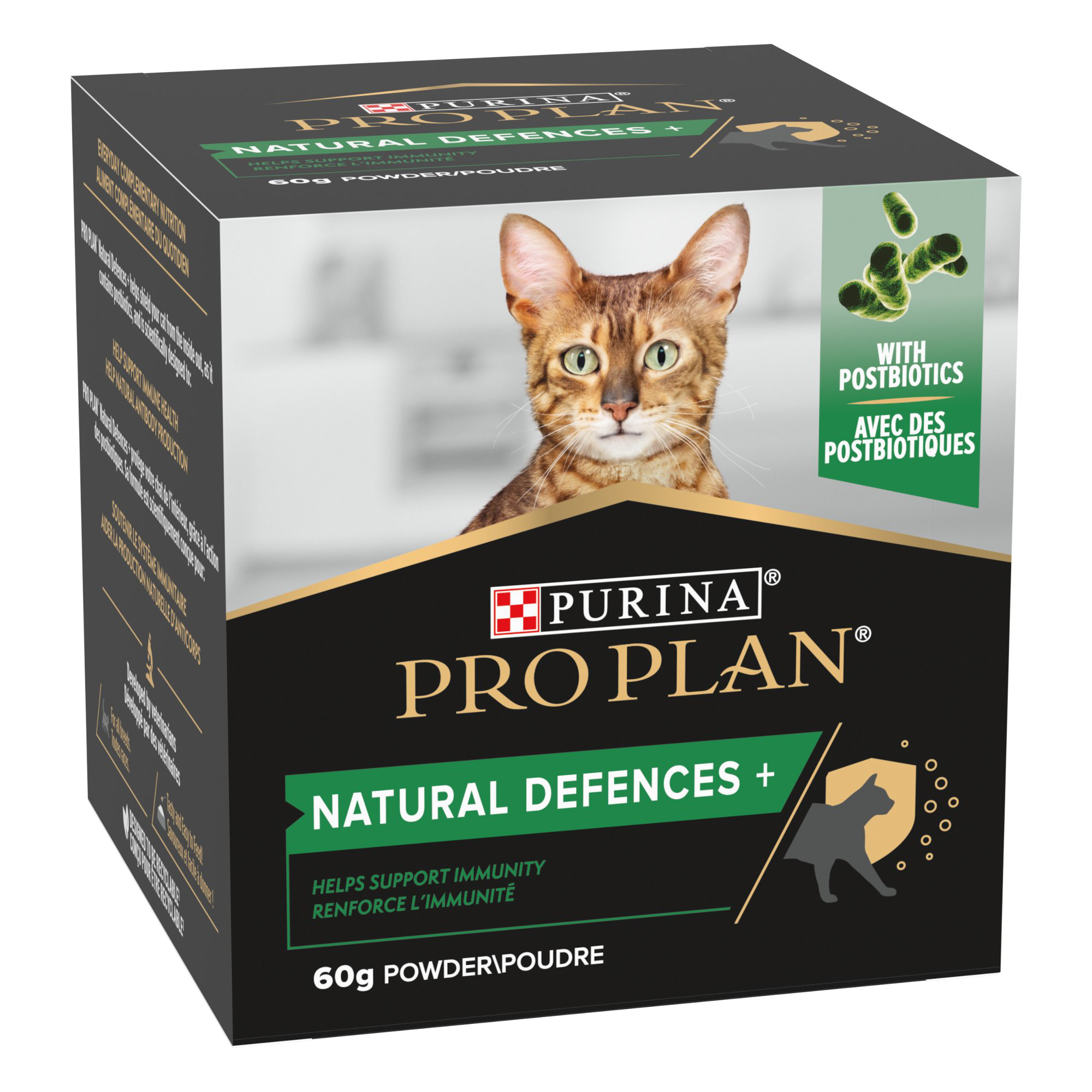Pro Plan - Aliment Compl&eacute;mentaire Natural Defences+ en Poudre pour Chats - 60g Image num&eacute;ro 1