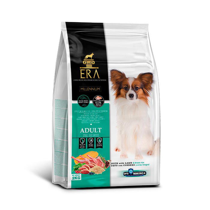 Era - Croquettes Millennium Canard et Agneau pour Chiens de Petites Races - 2Kg Image num&eacute;ro 1