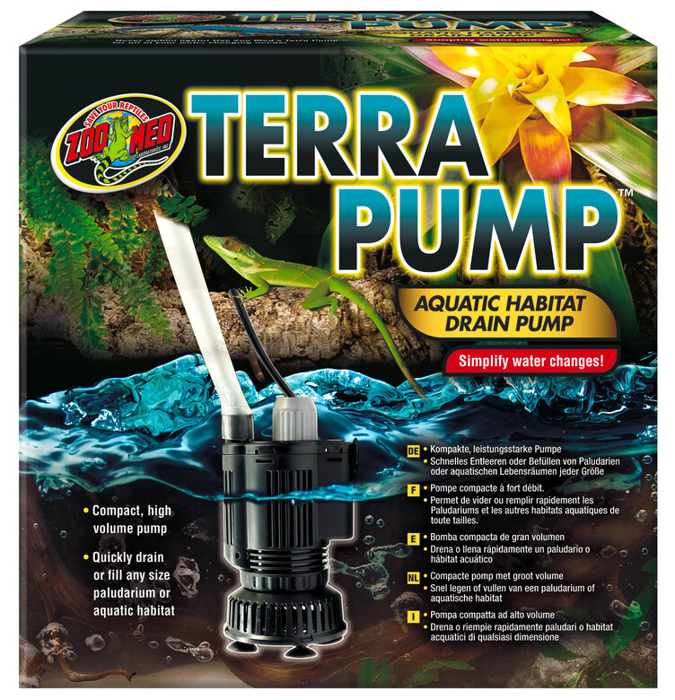 Zoomed - Pompe de vidange pour terrarium, paludarium et aquarium Image numéro 1 Zoomed - Pompe de vidange pour terrarium, paludarium et aquarium Image numéro 1