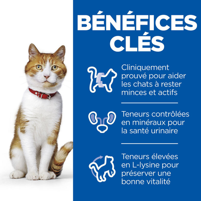 Hill's Science Plan - Sterilised Cat 12 Sachets Repas Pour Chat Stérilisé Poulet Et Saumon  - 12x85g Image numéro 3 Hill's Science Plan - Sterilised Cat 12 Sachets Repas Pour Chat Stérilisé Poulet Et Saumon  - 12x85g Image numéro 3