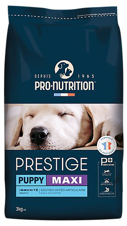 Pro-nutrition - Croquettes Prestige Maxi Puppy pour Chiots - 3Kg image number null
