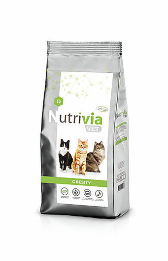 Nutrivia Vet - Croquettes Obesity pour Chats - 1,5Kg image number null