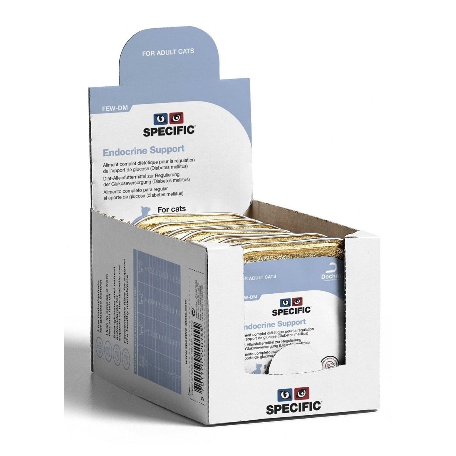 Dechra - Pat&eacute;e Specific Endocrine Support pour Chats - 7x100g Image num&eacute;ro 2