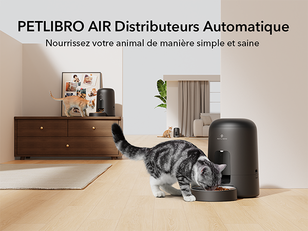 Petlibro - Distributeur de Croquettes Automatique 2L pour Chiens et Chats - Noir Image num&eacute;ro 2