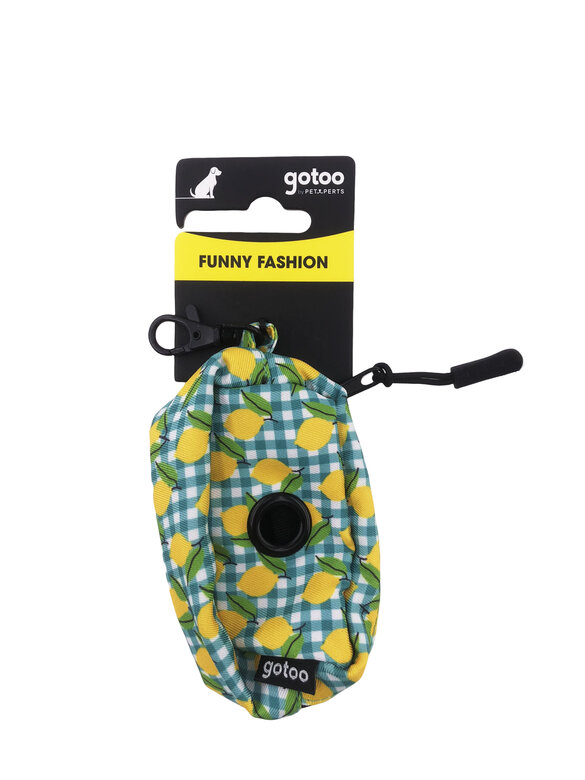 Gotoo - Sac à sacs Funny Vichy Jaune pour Chien Image numéro 3 Gotoo - Sac à sacs Funny Vichy Jaune pour Chien Image numéro 3
