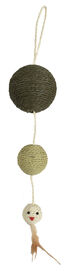 Bobby - Griffoir Plume Vert pour Chats - 57cm