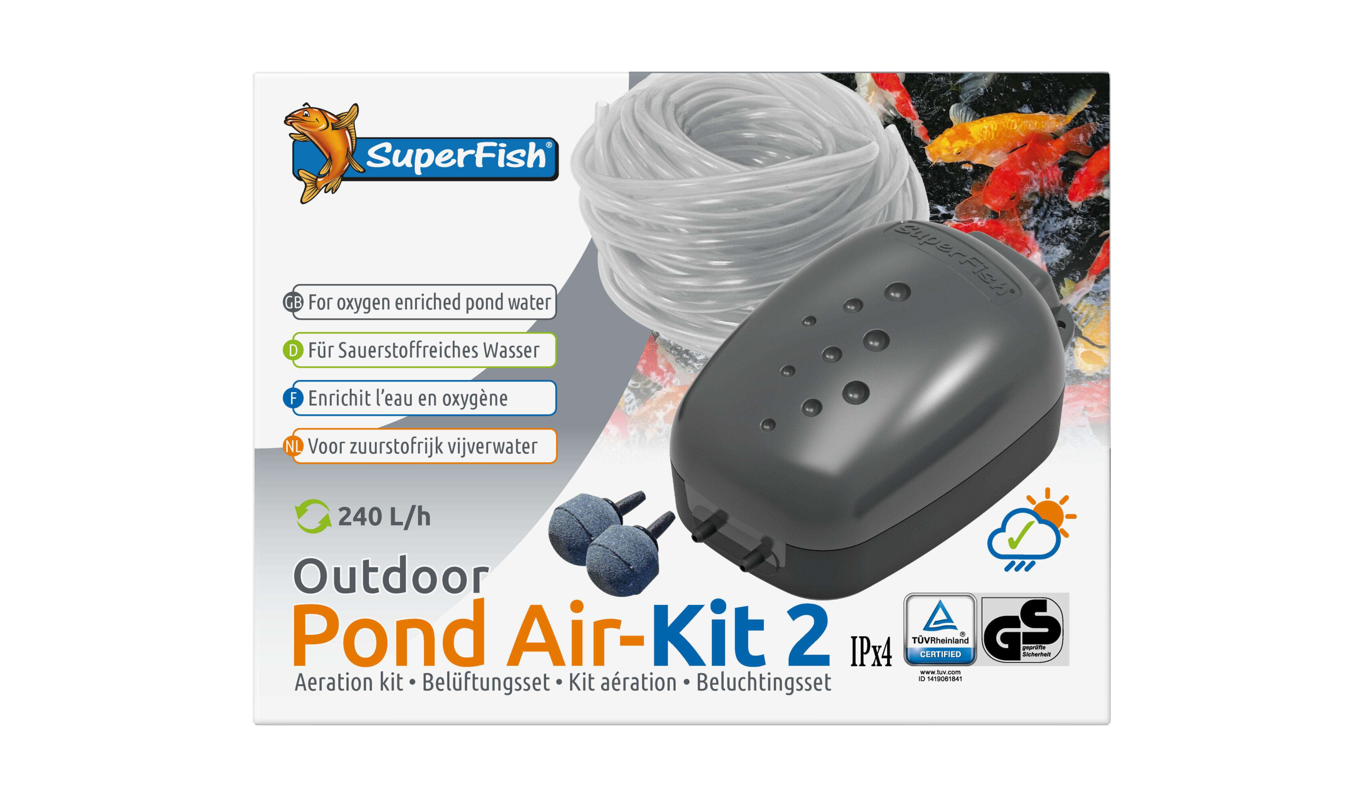 Superfish - Pond Air-Kit 2 pour Bassin Image num&eacute;ro 1