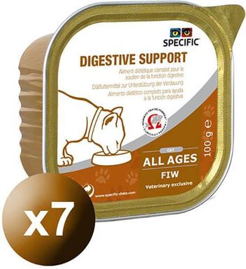Dechra - Pâtée Specific Digestive Support All Ages pour Chats - 7x100g