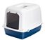 Ferplast - Maison de Toilettes Ariel 10 pour Chats - Bleu Indicateur image numéro 1