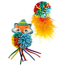 Croci - Jouet Doux Pompon pour Chats - 9cm