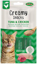 Bubimex - Crème à Lécher x4 Thon et Poulet pour Chats - 60g Bubimex - Crème à Lécher x4 Thon et Poulet pour Chats - 60g