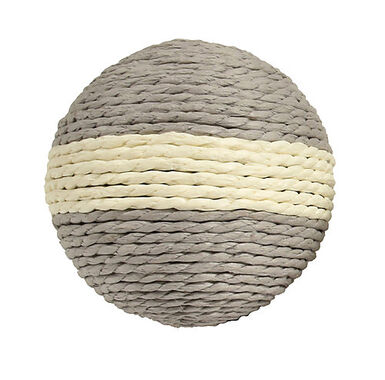 Bobby - Jouet Boule Gris pour Chats - 10cm