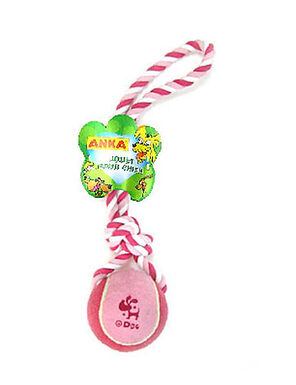 Anka Corde avec Balle de Tennis Doggies Traction pour Chien