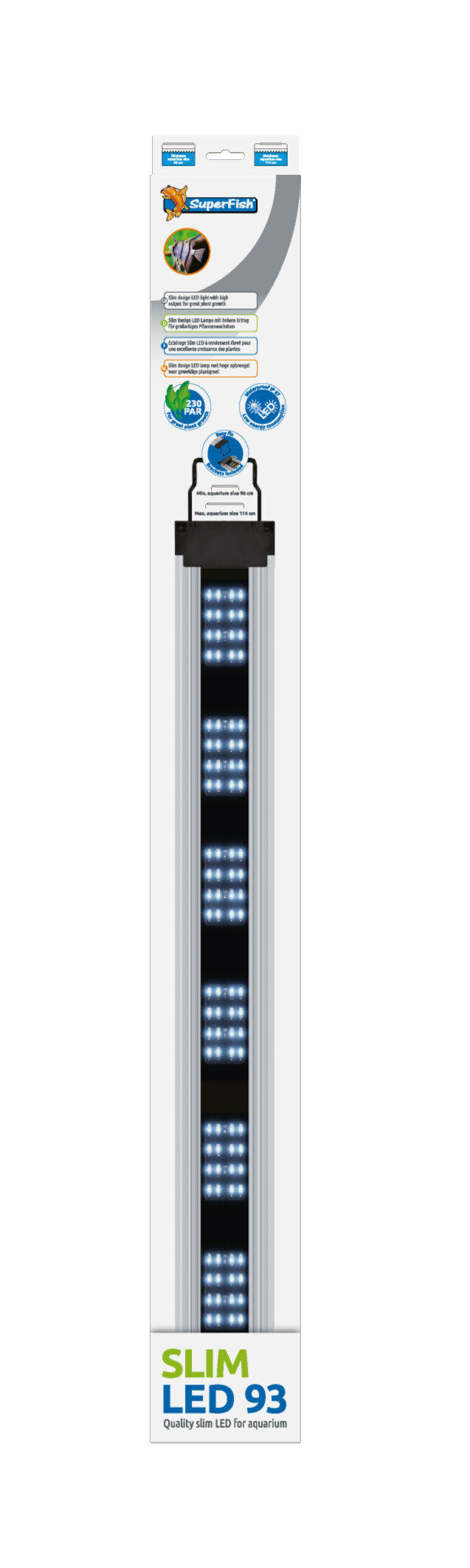 Superfish - Eclairage SLIM LED pour Aquarium ouvert ou ferm&eacute; - 93cm/59W Image num&eacute;ro 2