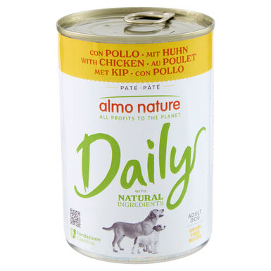 Almo Nature - Pâtée Daily Poulet - 400g