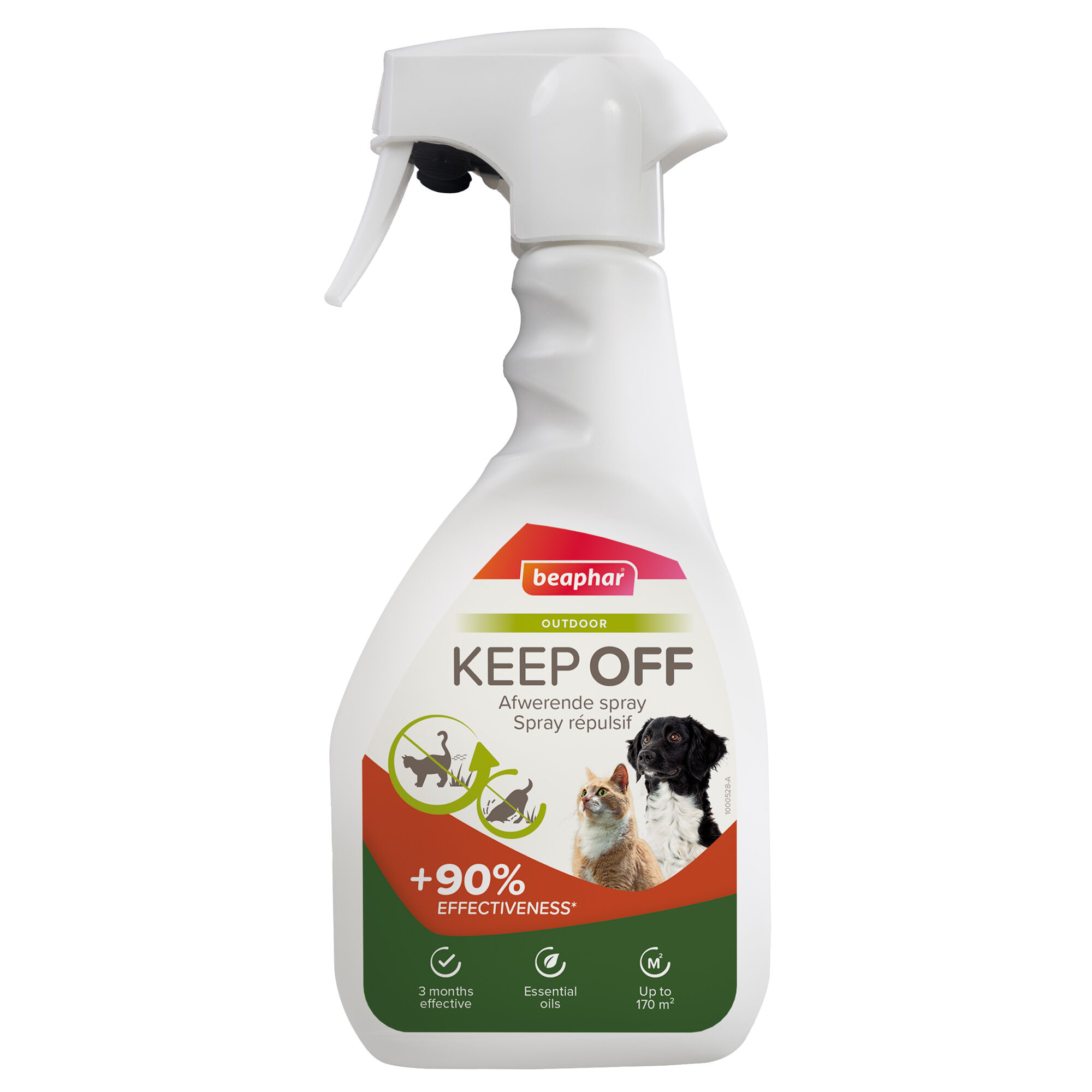 Beaphar - Spray R&eacute;pulsif KEEP OFF Outdoor pour Chat - 500ml Image num&eacute;ro 1
