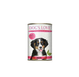 Dog's Love - Boîte Menu Complet 100% Naturel au Bœuf pour Chiot