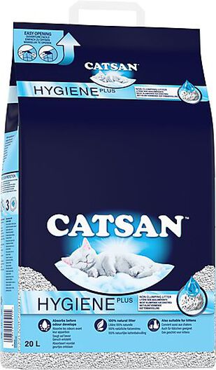 Catsan - Litière Minérale Hygiene Plus pour Chat - 20L image number null
