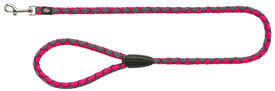 Trixie - Cavo laisse, fushia/gris graphite