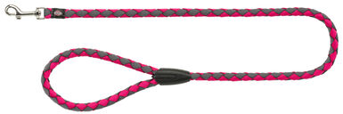 Trixie - Cavo laisse, fushia/gris graphite