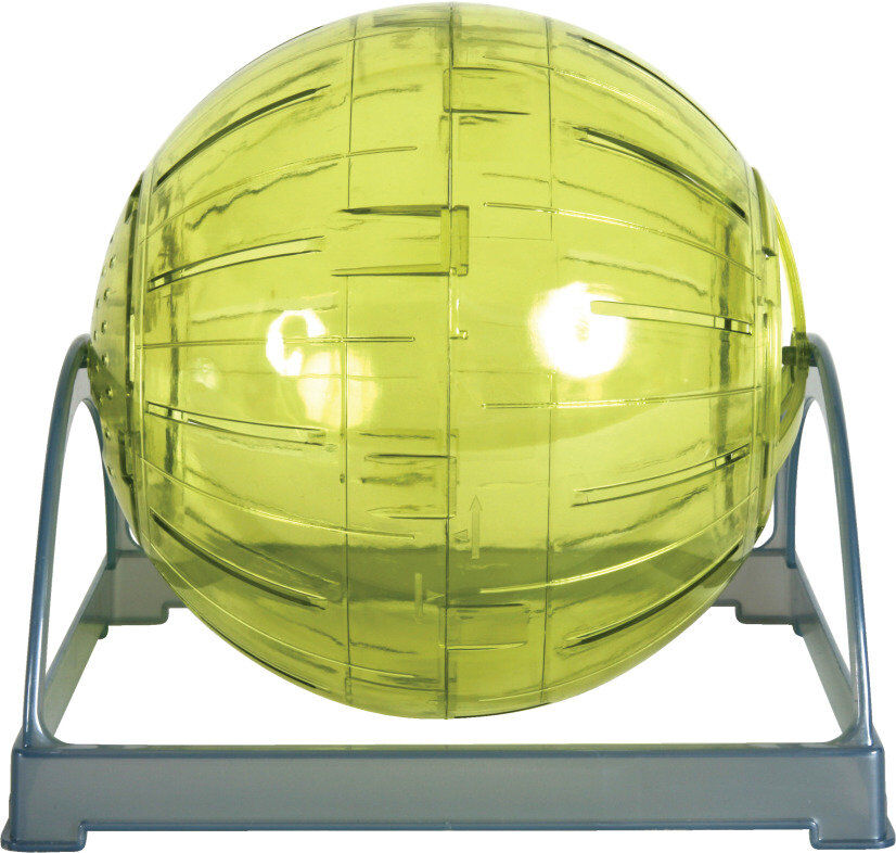 Zolux - Boule d'Exercice 2en1 de 18cm pour Rongeurs - Anis Image num&eacute;ro 4