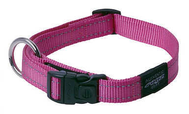 Rogz - Collier Utility Rose pour Chien -34/56x2cm