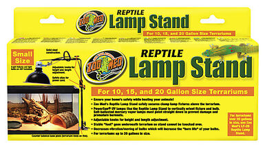 Zoomed - Support de Lampe sur Pied Réglable Lamp Stand pour Terrarium - 61cm