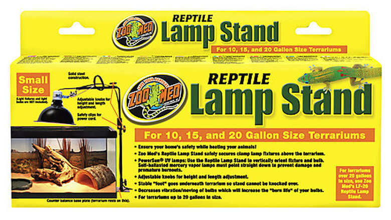 Zoomed - Support de Lampe sur Pied Réglable Lamp Stand pour Terrarium - 61cm image number null