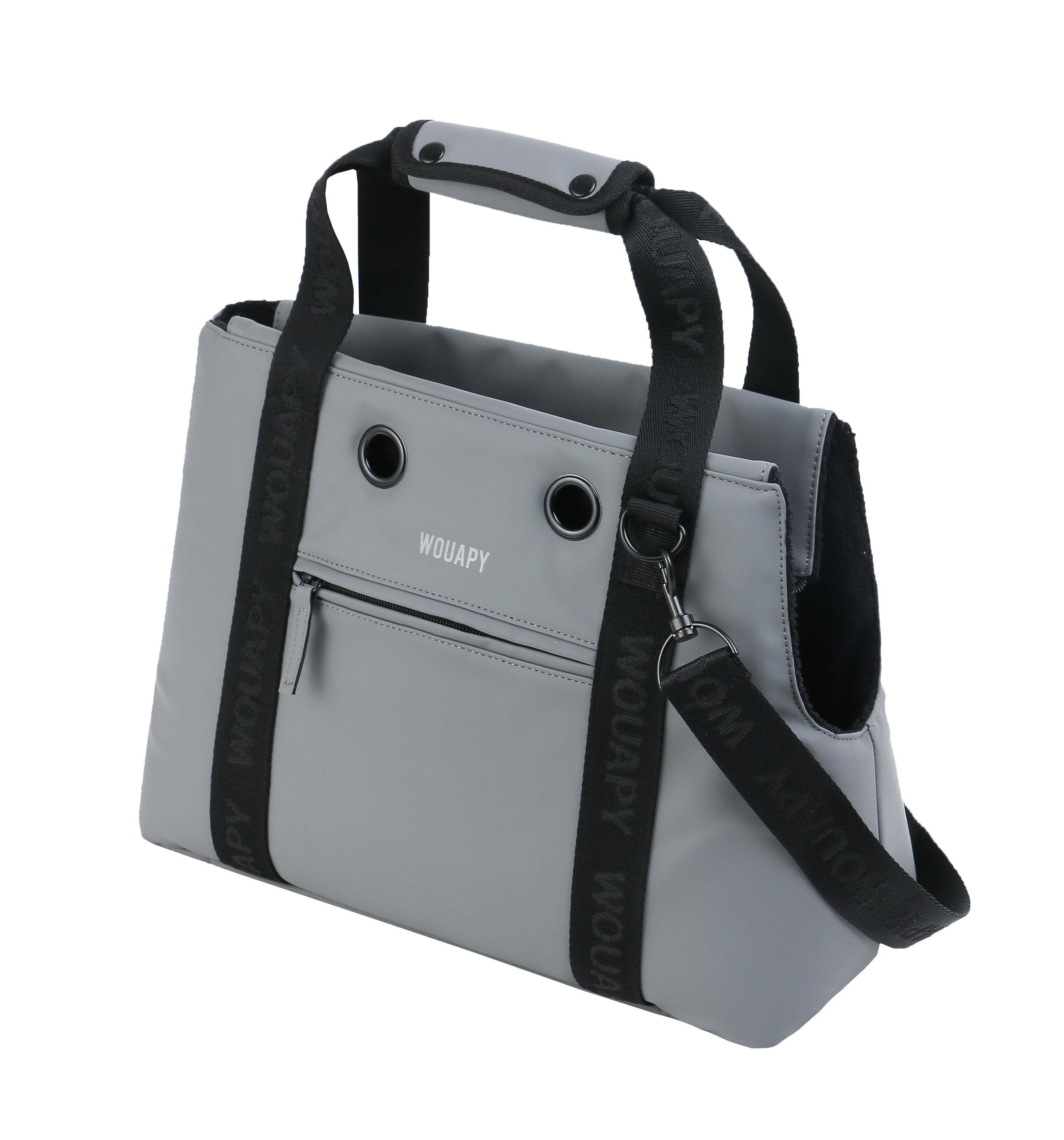 Wouapy - Sac de Transport Cabas 40x18x29cm - Gris Image num&eacute;ro 1