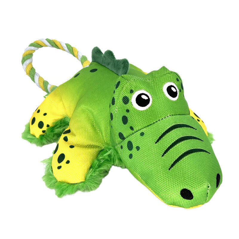 KONG - Jouet Cozie Tuggz Alligator pour Chiens - M/L Image num&eacute;ro 3