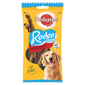 Pedigree -  Friandises Rodeo Duos Recompenses au Bœuf Fromage pour Chiens 7pcs 123g