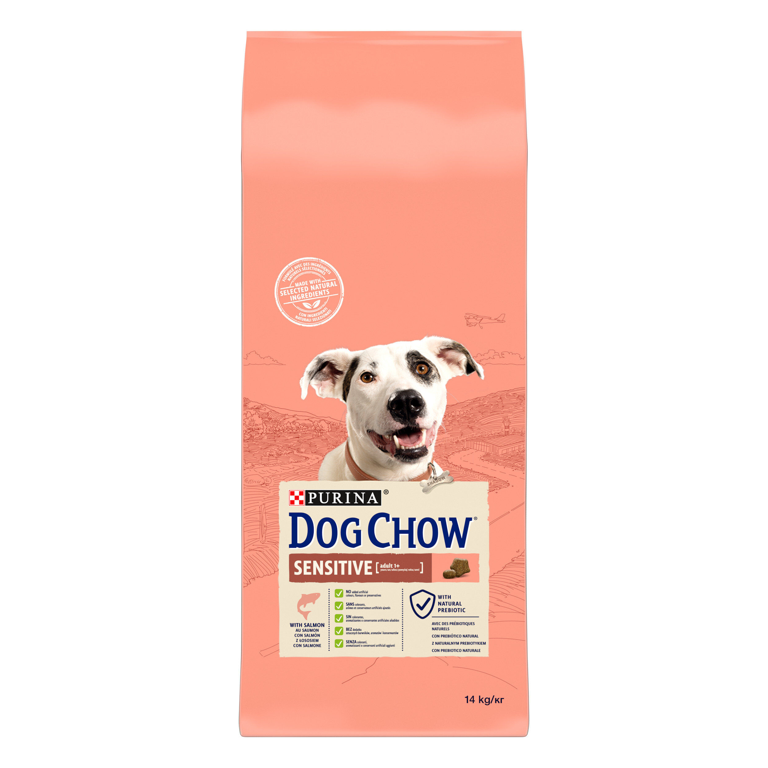 Dog Chow - Croquettes Sensitive au Saumon pour Chien - 14Kg Image num&eacute;ro 3