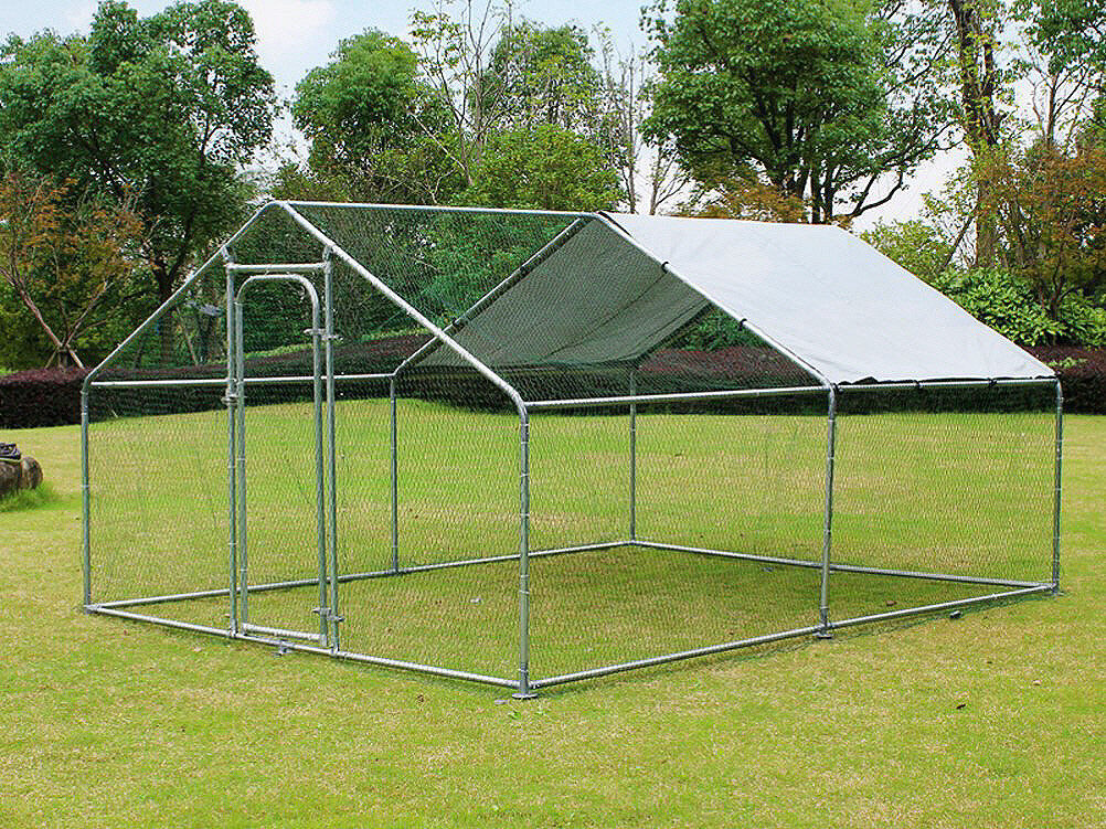 Lifland - Enclos M&eacute;tal pour Volaille - 12m&sup2; Image num&eacute;ro 1