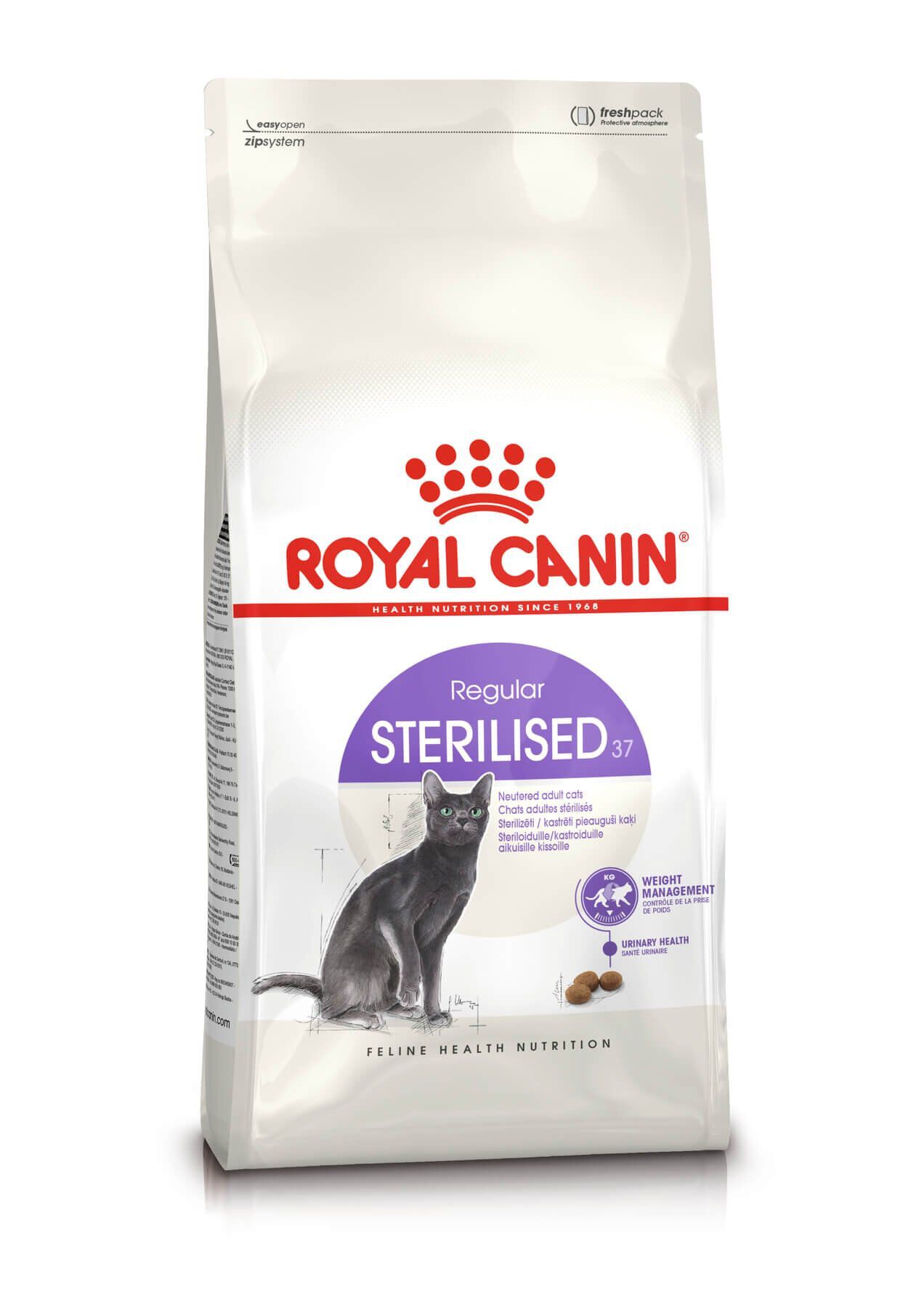 Royal Canin - Croquettes Sterilised 37 pour Chat - 10Kg Image num&eacute;ro 1