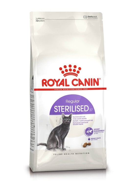 Royal Canin - Croquettes Sterilised 37 pour Chat - 10Kg Image numéro 1 Royal Canin - Croquettes Sterilised 37 pour Chat - 10Kg Image numéro 1