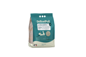 DeBonpoil - Liti&egrave;re Min&eacute;rale Naturelle Sp&eacute;cial Chat D&eacute;licat - 8,7kg