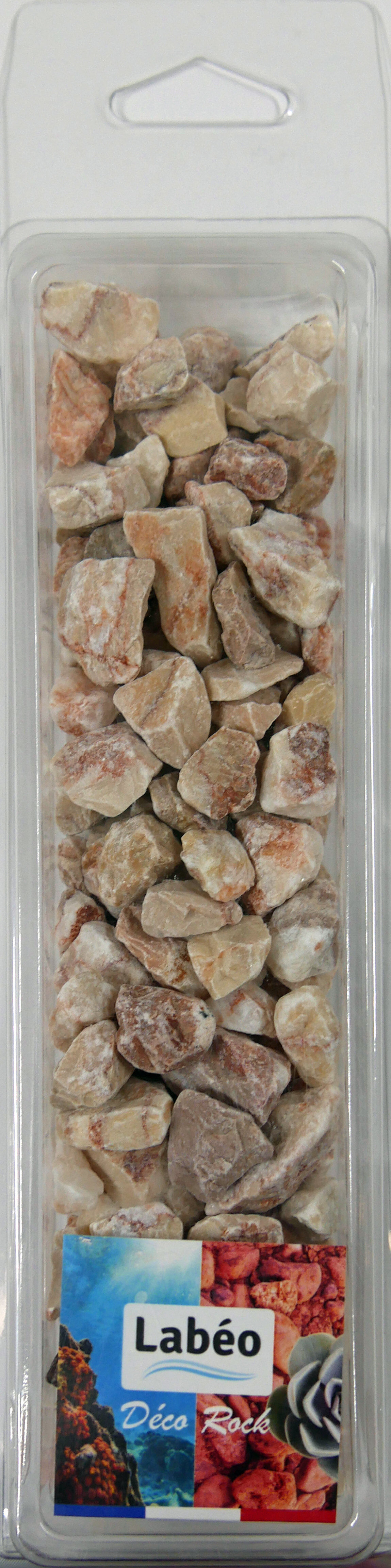 Labeo - Gravier D&eacute;co Rock Marbr&eacute; Rose pour Aquarium et Terrarium - 375g Image num&eacute;ro 1