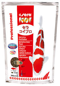 Sera - Aliment Composé Couleurs Koi Professional Spirulina pour Koï - 1Kg