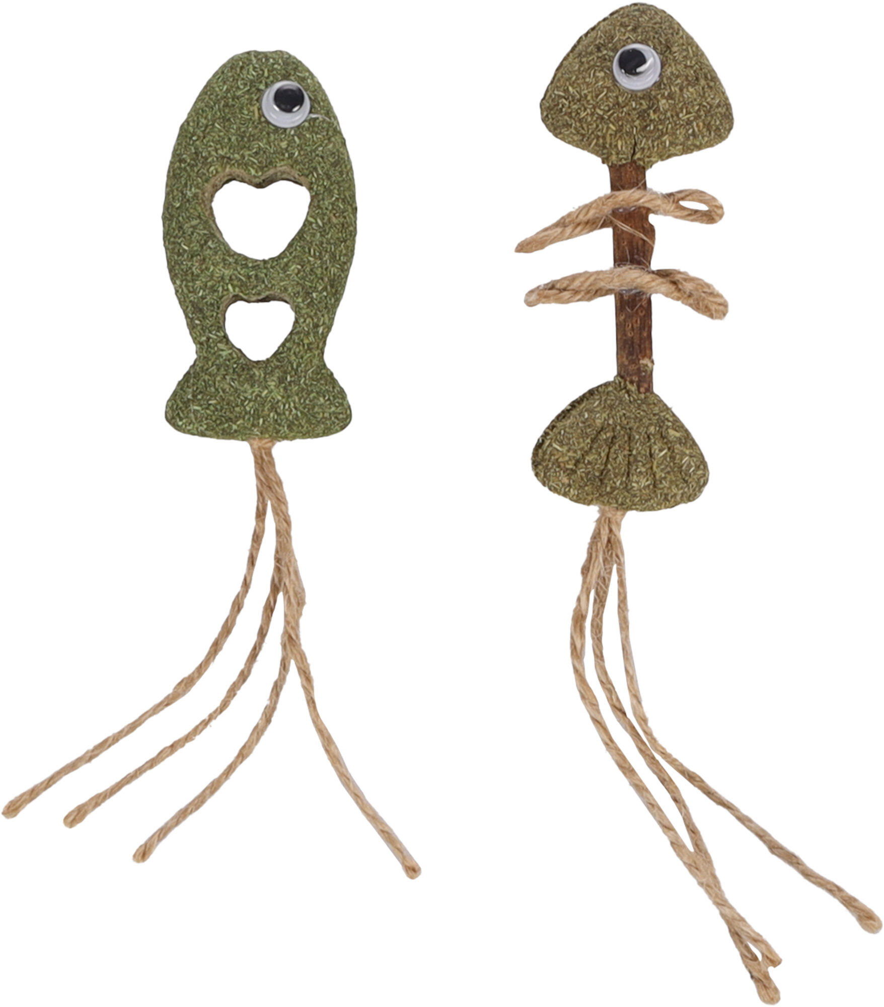 Flamingo - Jouet Boleo Poisson & Ar&ecirc;te de Poisson pour Chats - 9cm Image num&eacute;ro 2