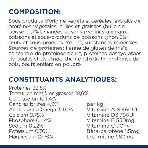 Hill's - Croquettes Prescription Diet K/D Kidney Care au Thon pour Chats - 1,5Kg Image num&eacute;ro 6