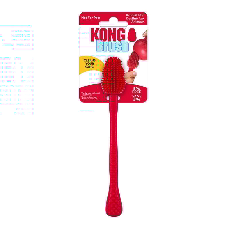 KONG - Jouet Brush Nettoyage Facile pour Chiens - 18cm Image num&eacute;ro 1