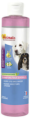 Animalis - Shampoing Peaux Sensibles au Jojoba pour Chien - 250ml